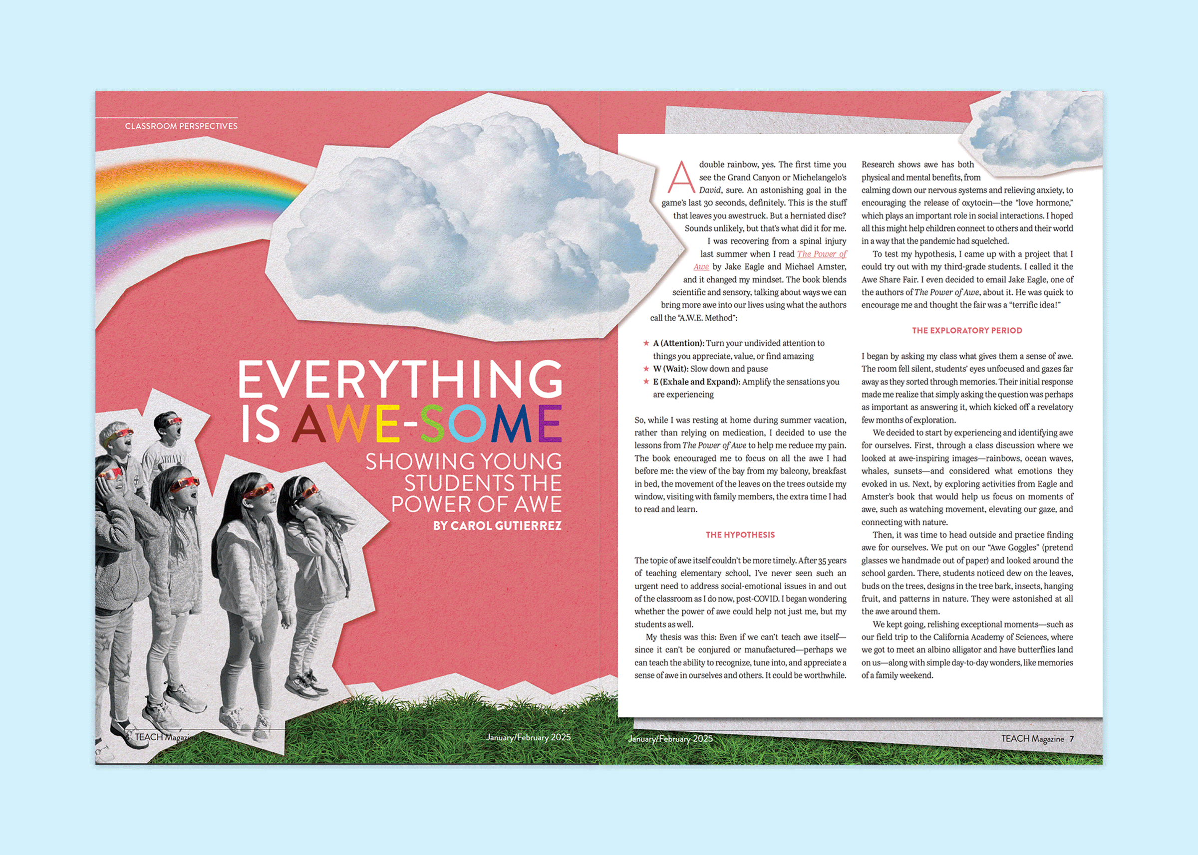 Teach Magazine Layout&nbsp;Design